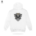 Ryvion Royal Raven Sigil Hoodie – White