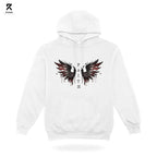 Ryvion FAITH Broken Wings Hoodie – White
