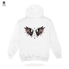 Ryvion FAITH Broken Wings Hoodie – White