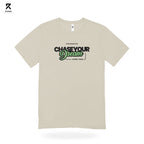 Chase Your Dream Motivation T-Shirt – Sandstone Beige